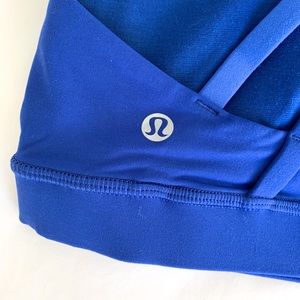 Lulu Lemon Energy Sports Bra Royal Blue 4